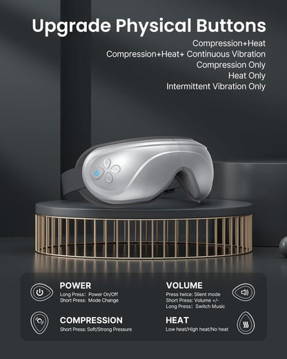 Eyeris 2 Comfort Ultimate Eye Massager with Extendable Design