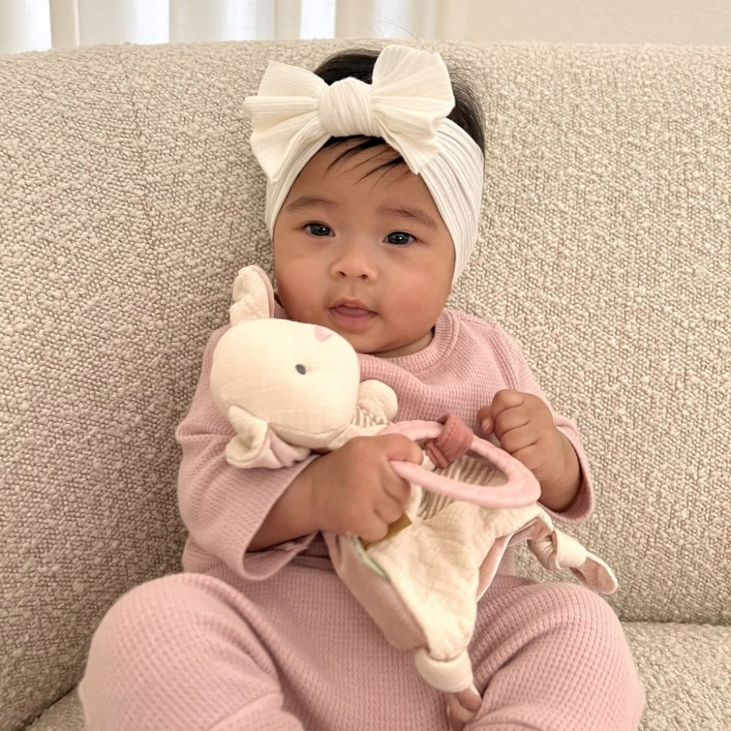 Bitzy Crinkle™ Sensory Crinkle Toy with Gentle Teether for Soothing Play