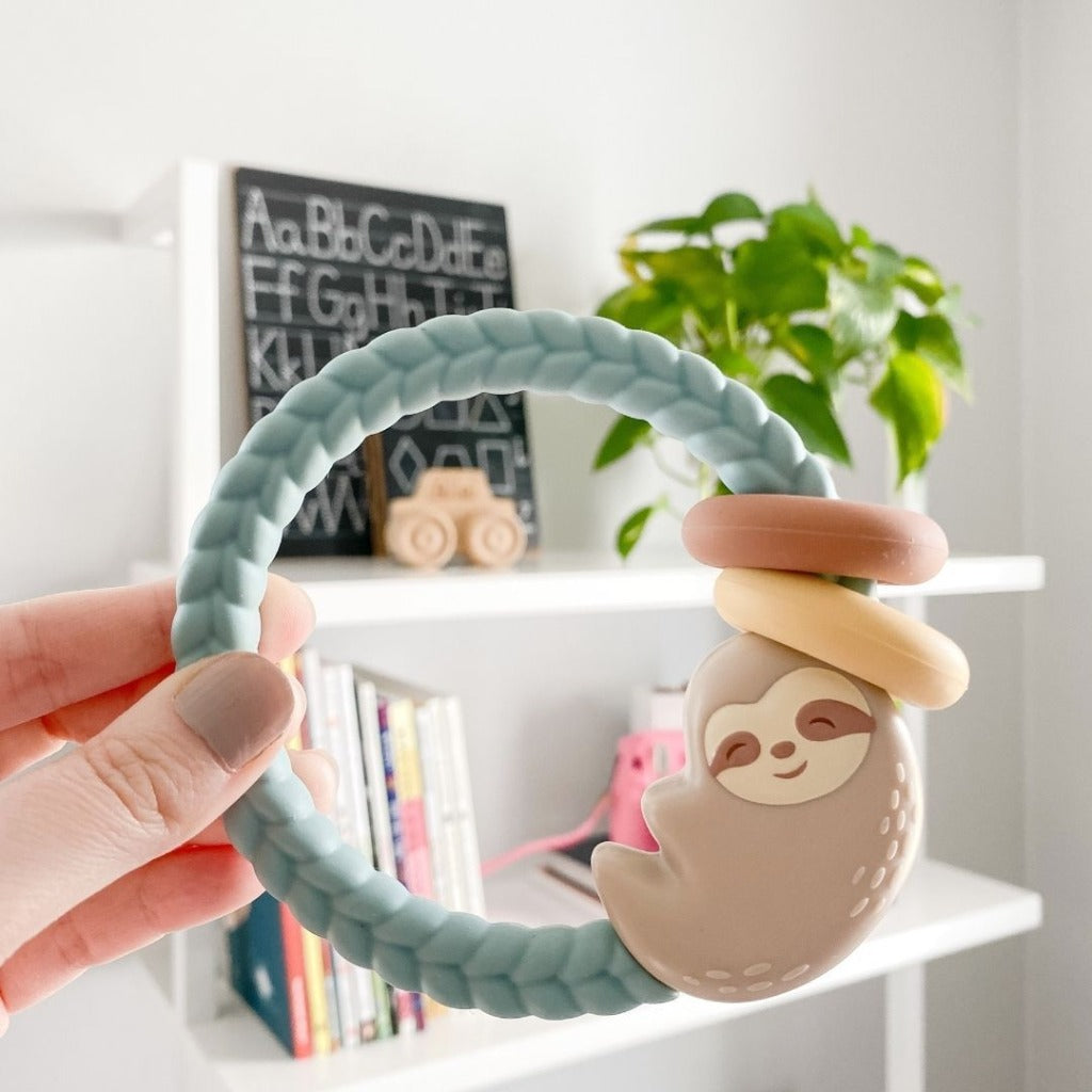Ritzy Rattle® with Teething Rings - The Perfect Toy for Fun and Teething Joy