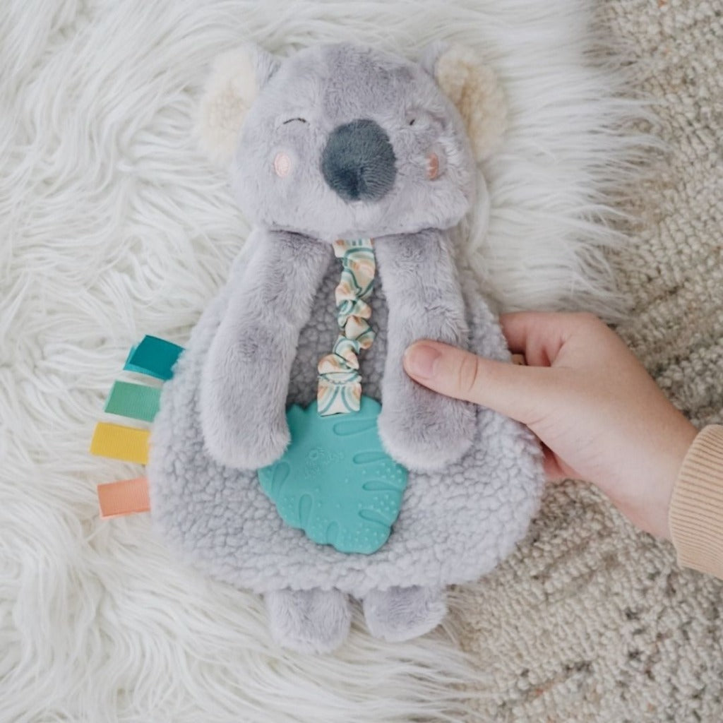 Itzy Lovey™ Plush Toy and Teething Toy for Babies