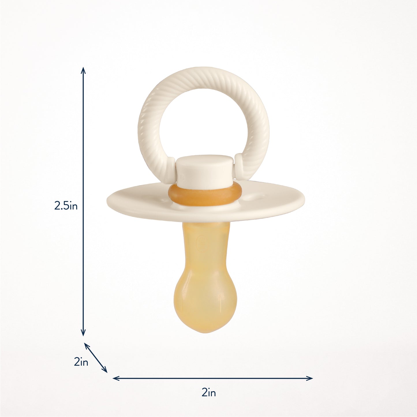 Itzy Soother™ Natural Rubber Pacifier for Babies 6-18 Months