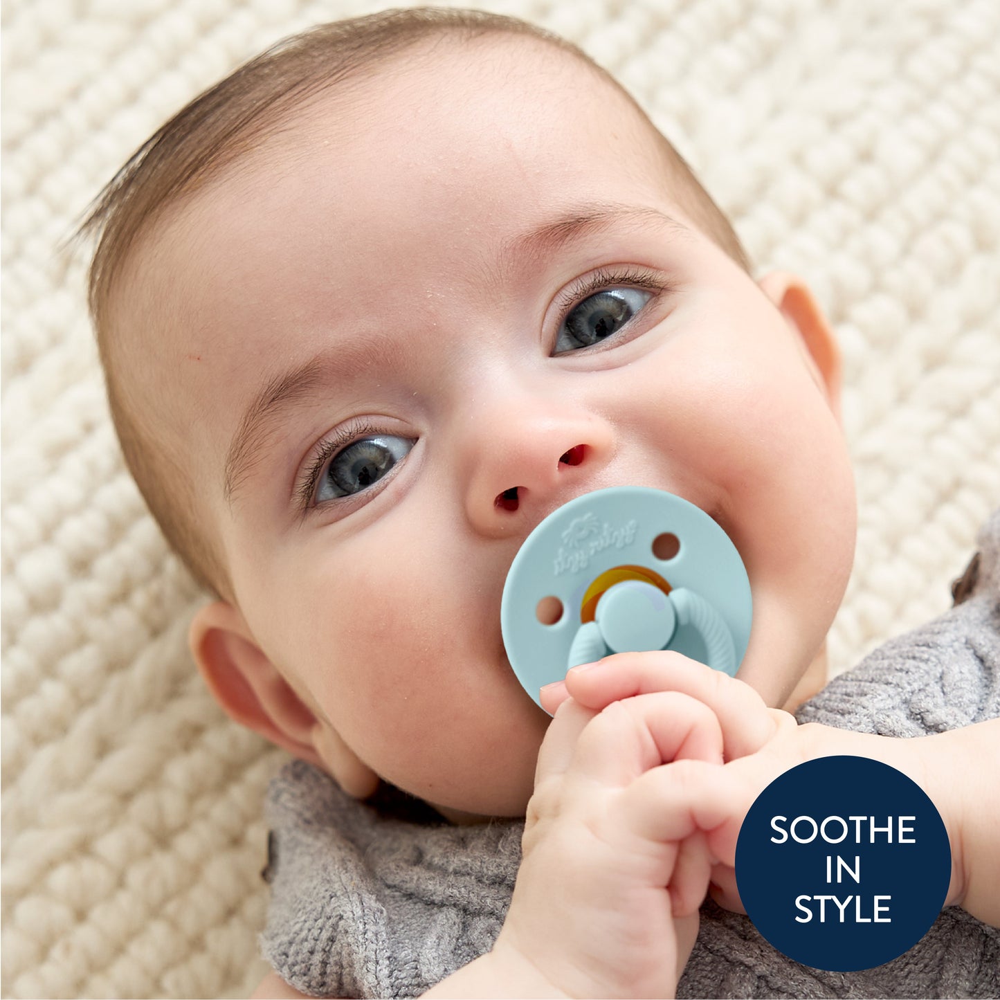 Itzy Soother™ Natural Rubber Pacifier for Babies 6-18 Months
