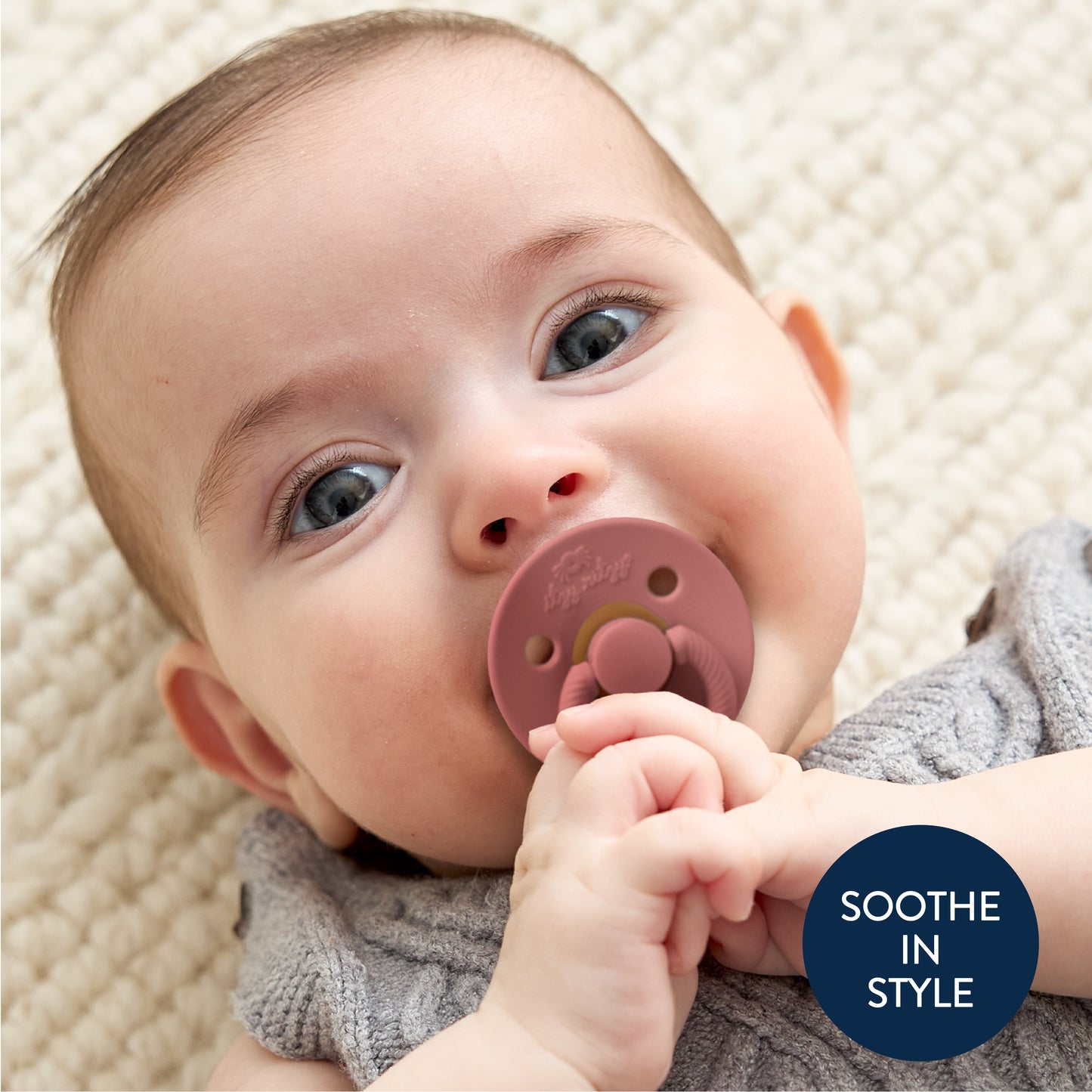Itzy Soother™ Natural Rubber Pacifier for Babies 6-18 Months