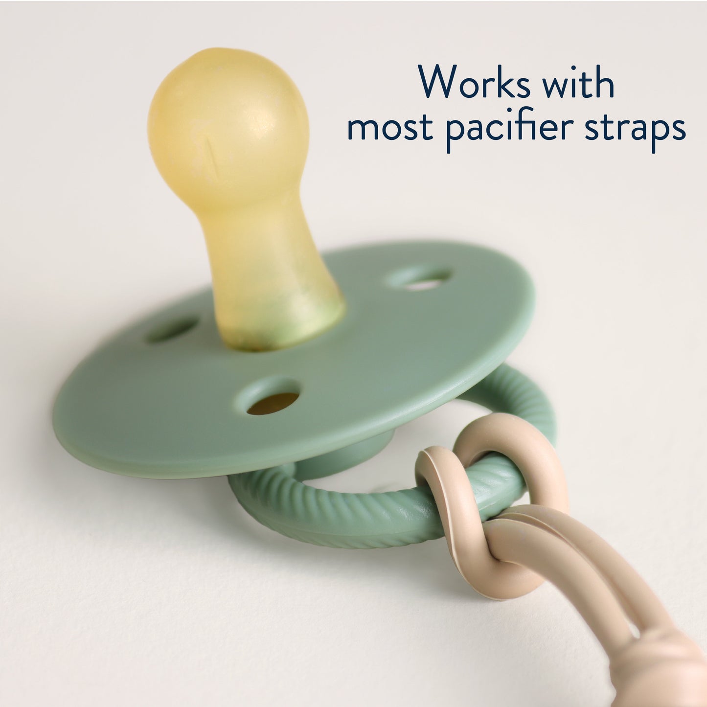 Itzy Soother™ Natural Rubber Pacifier for Babies 6-18 Months