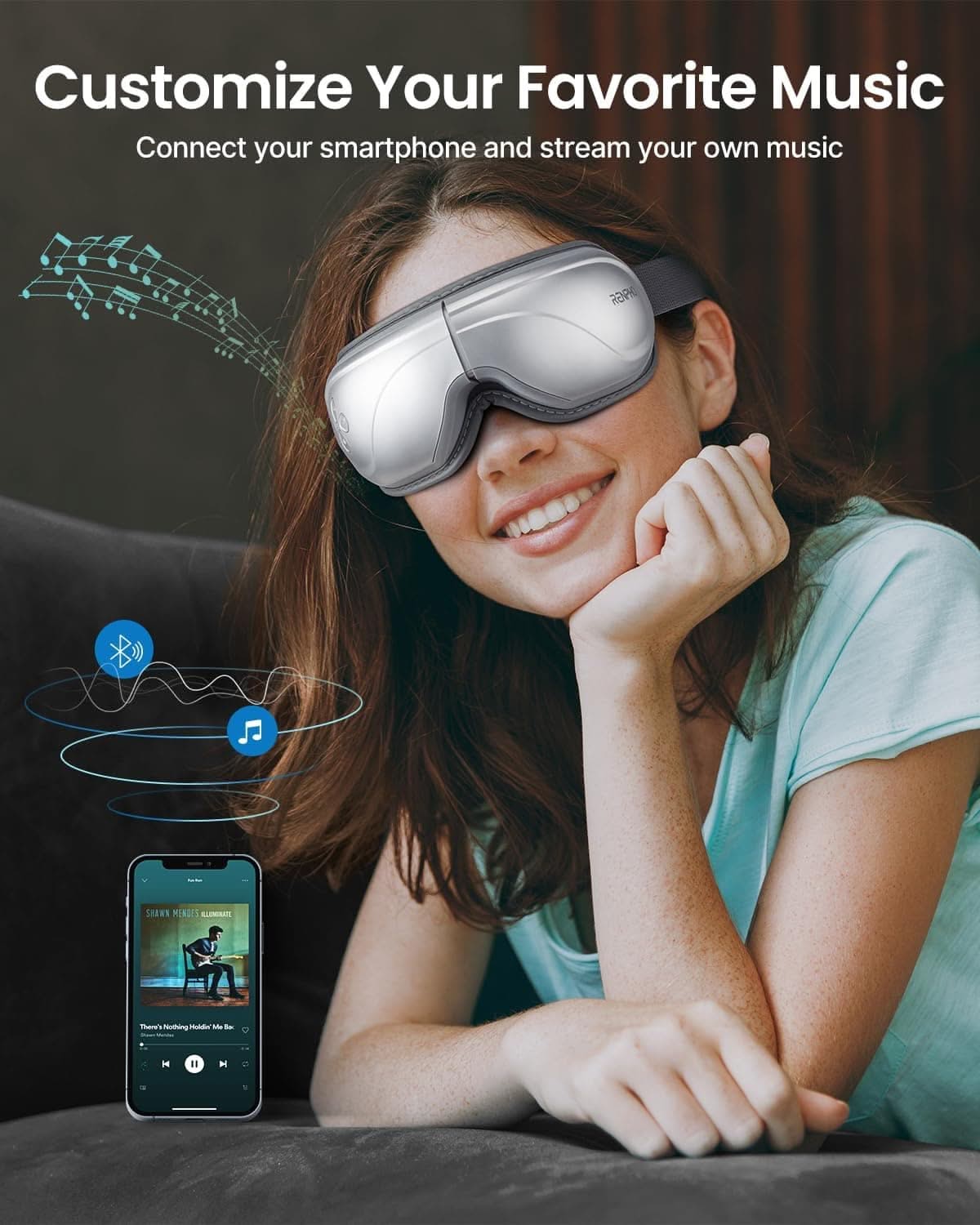 Eyeris 2 Comfort Ultimate Eye Massager with Extendable Design