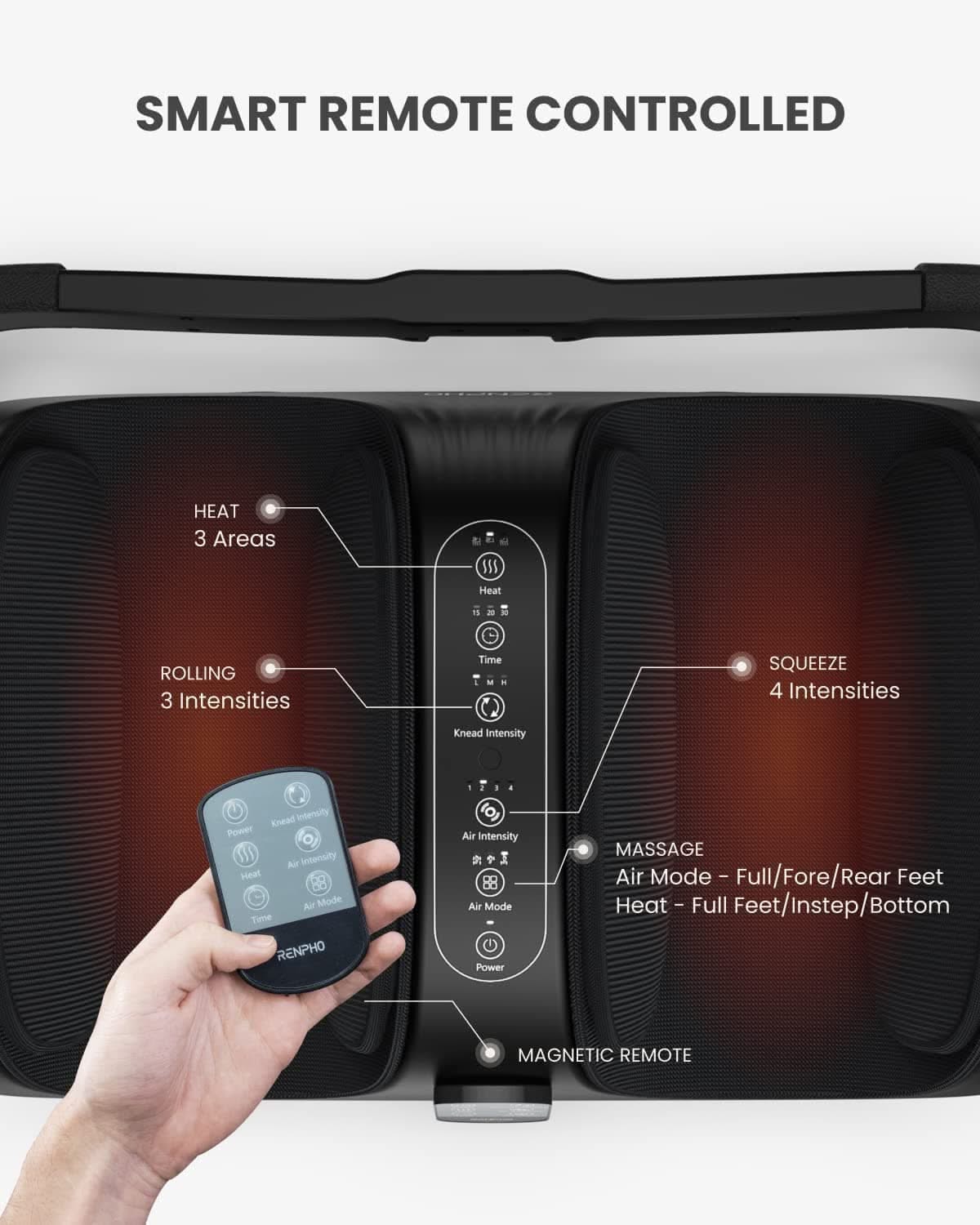 Massaggiatore Professionale Shiatsu per Polpacci e Piedi Pro 2