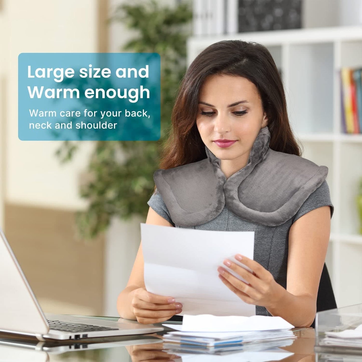 Écharpe Chauffante Confortable pour un Chaleur Douillette