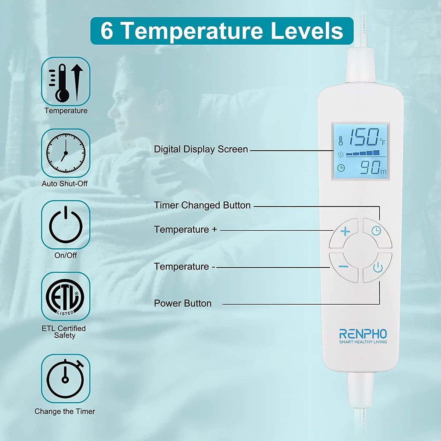 Écharpe Chauffante Confortable pour un Chaleur Douillette