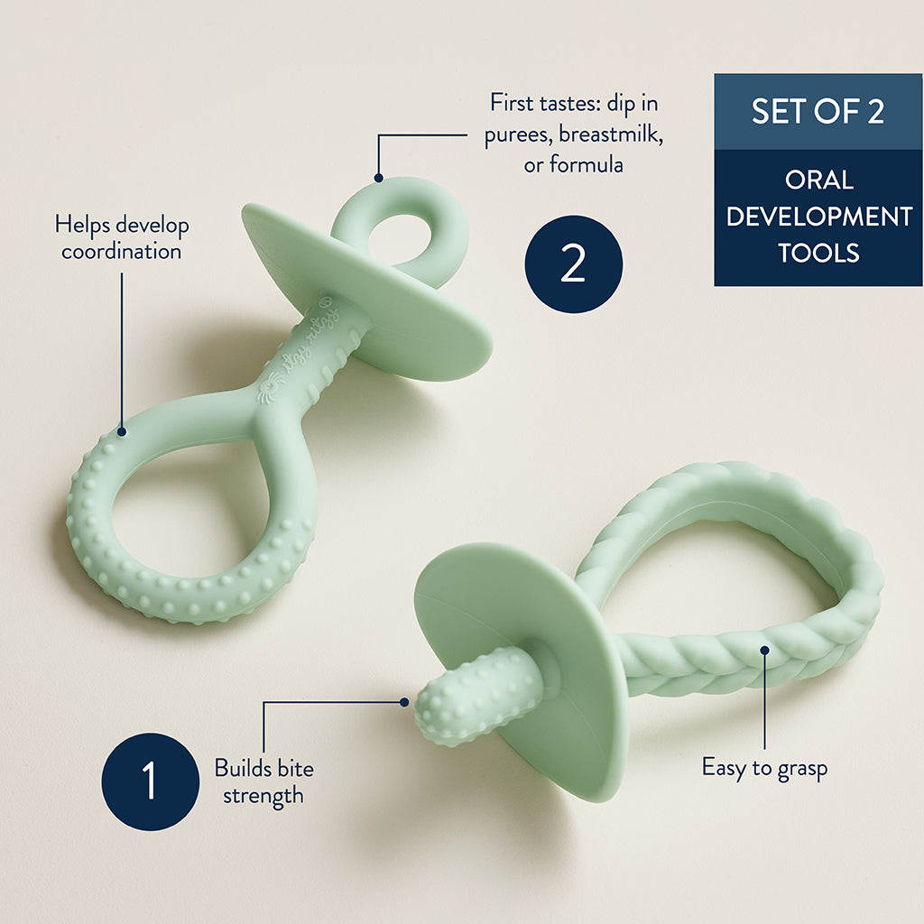 Itzy Pre-Meal Teething Ring Set for Optimal Relaxation and Soothing