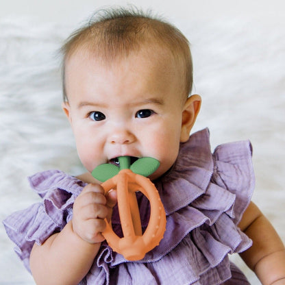 Bitzy Biter™ Ergonomic Teething Toy and Training Toothbrush