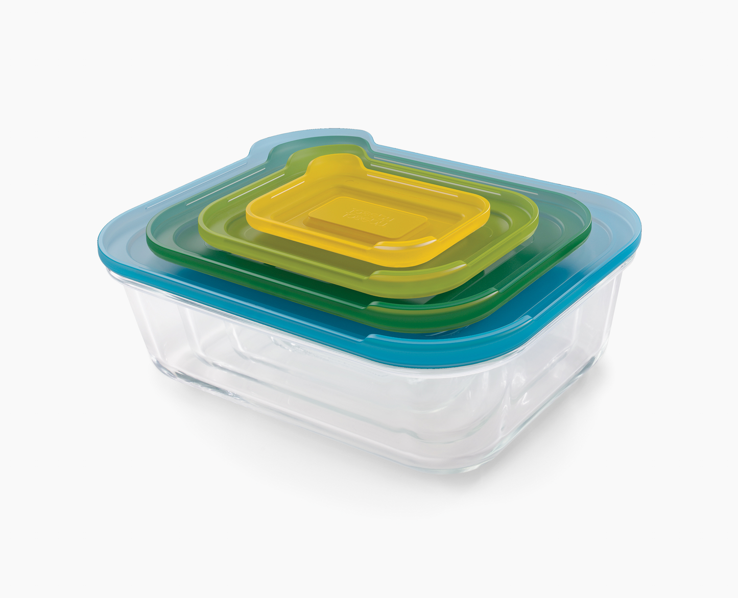 Set de almacenamiento de alimentos Nest™ en vidrio multicolor