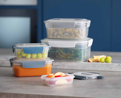 Nest™ Lock 5 Stück Blaues Lebensmittelbehälter-Set - Edizione Premium