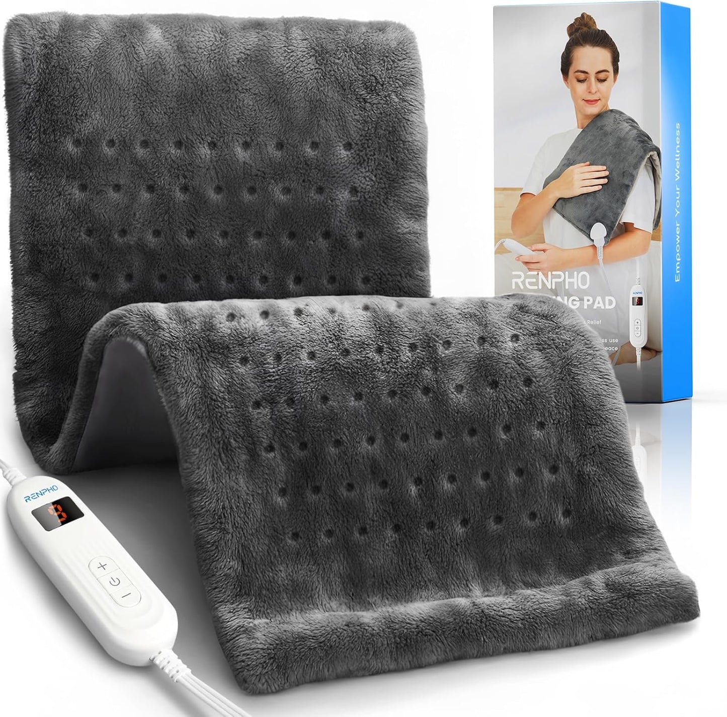 Coussin chauffant relaxant pour soulagement rapide et conforto durable