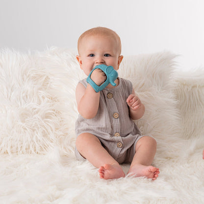 Bitzy Grip™ Hand-Activated Teether for Soothing and Gentle Relief