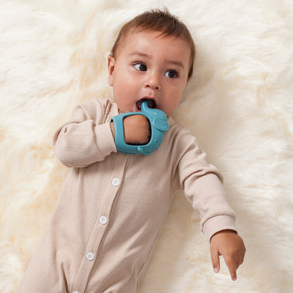 Bitzy Grip™ Hand-Activated Teether for Soothing and Gentle Relief