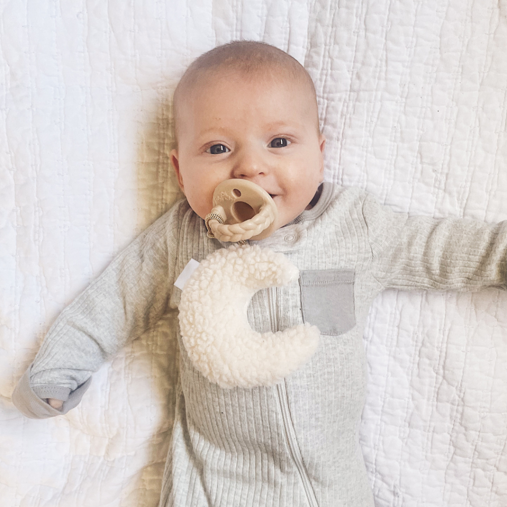 Sweetie Pal™ - adorable pacifier and plush toy walker