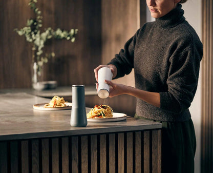 Milltop™ Salt & Pepper Grinder Set in Elegant Grey Finish