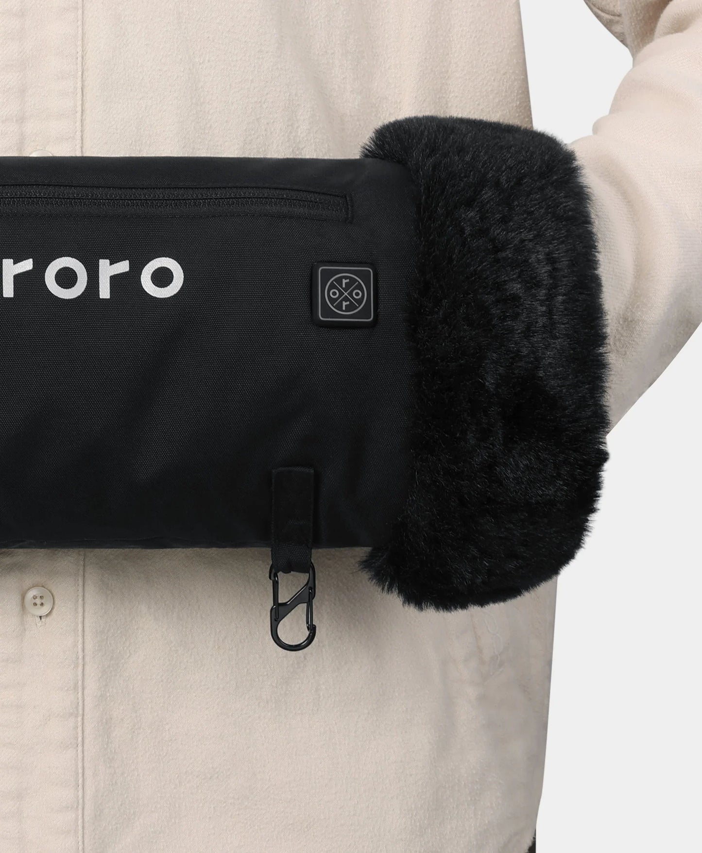 Queen Cove 2-Zone Heated Faux Fur Hand Warmer