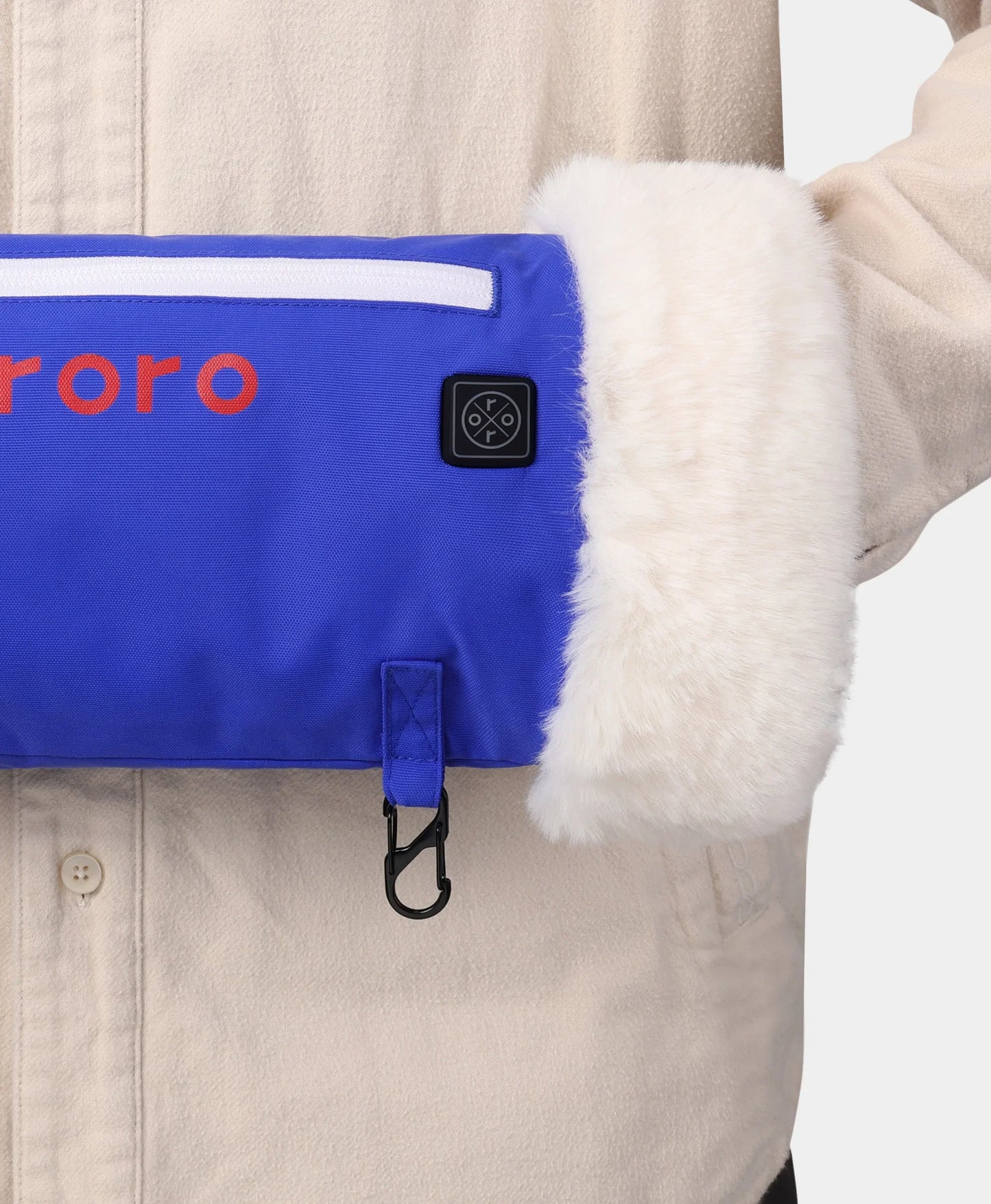 Queen Cove 2-Zone Heated Faux Fur Hand Warmer