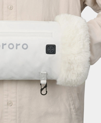 Queen Cove 2-Zone Heated Faux Fur Hand Warmer