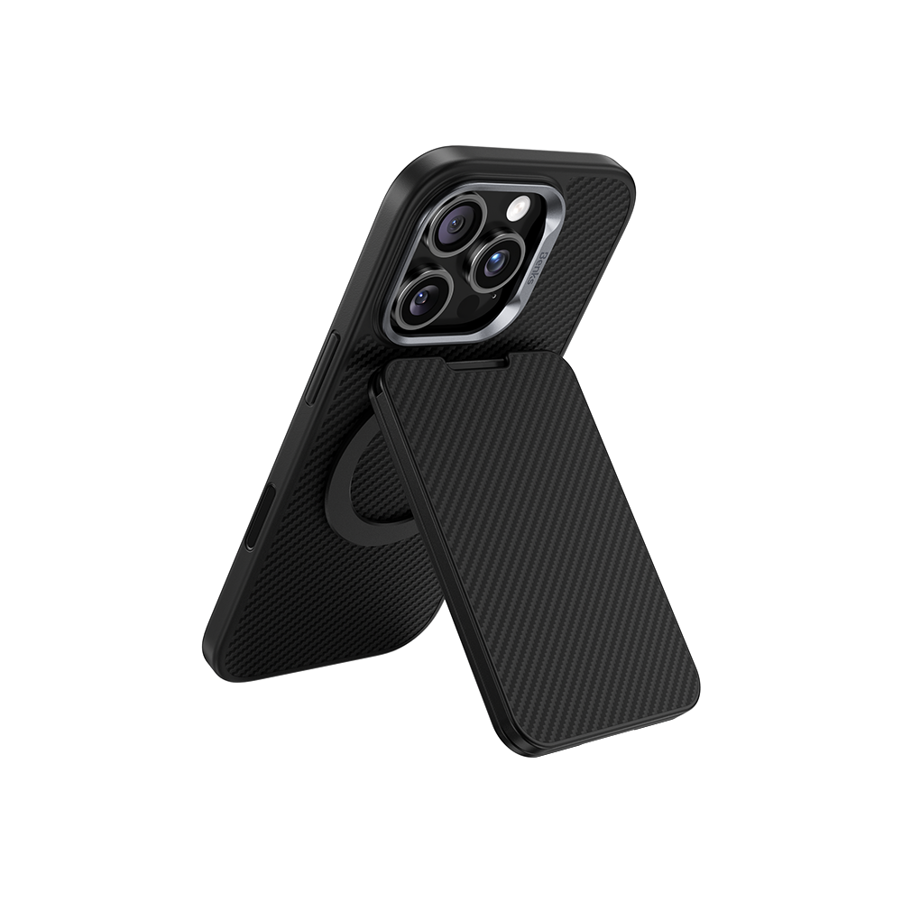 MagSafe Magnetic Phone Wallet with Stand - RFID Blocking Card Holder for iPhone