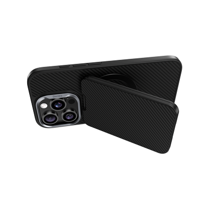 MagSafe Magnetic Phone Wallet with Stand - RFID Blocking Card Holder for iPhone