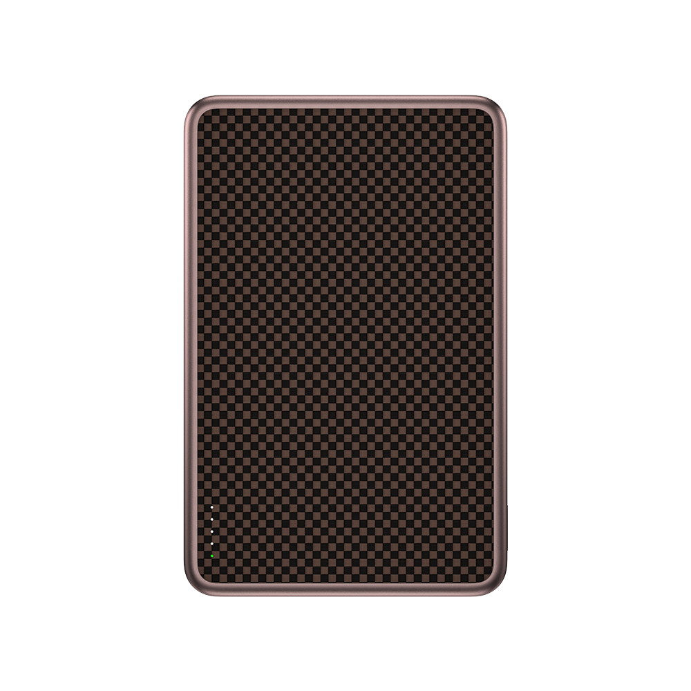 Qi2 Wireless Portable Charger 10000mAh - MagSafe Compatible Power Bank with Magnetic Alignment