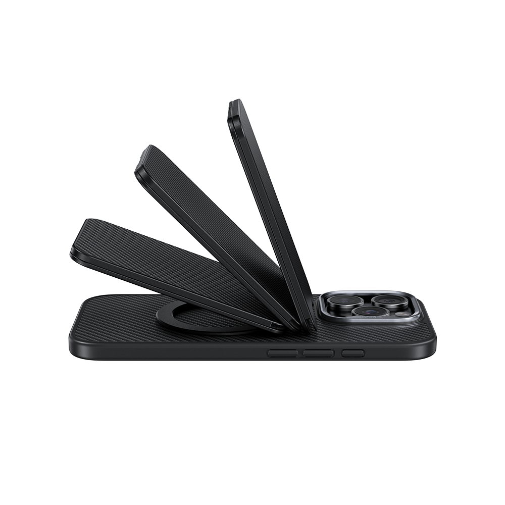 MagSafe Magnetic Phone Wallet with Stand - RFID Blocking Card Holder for iPhone