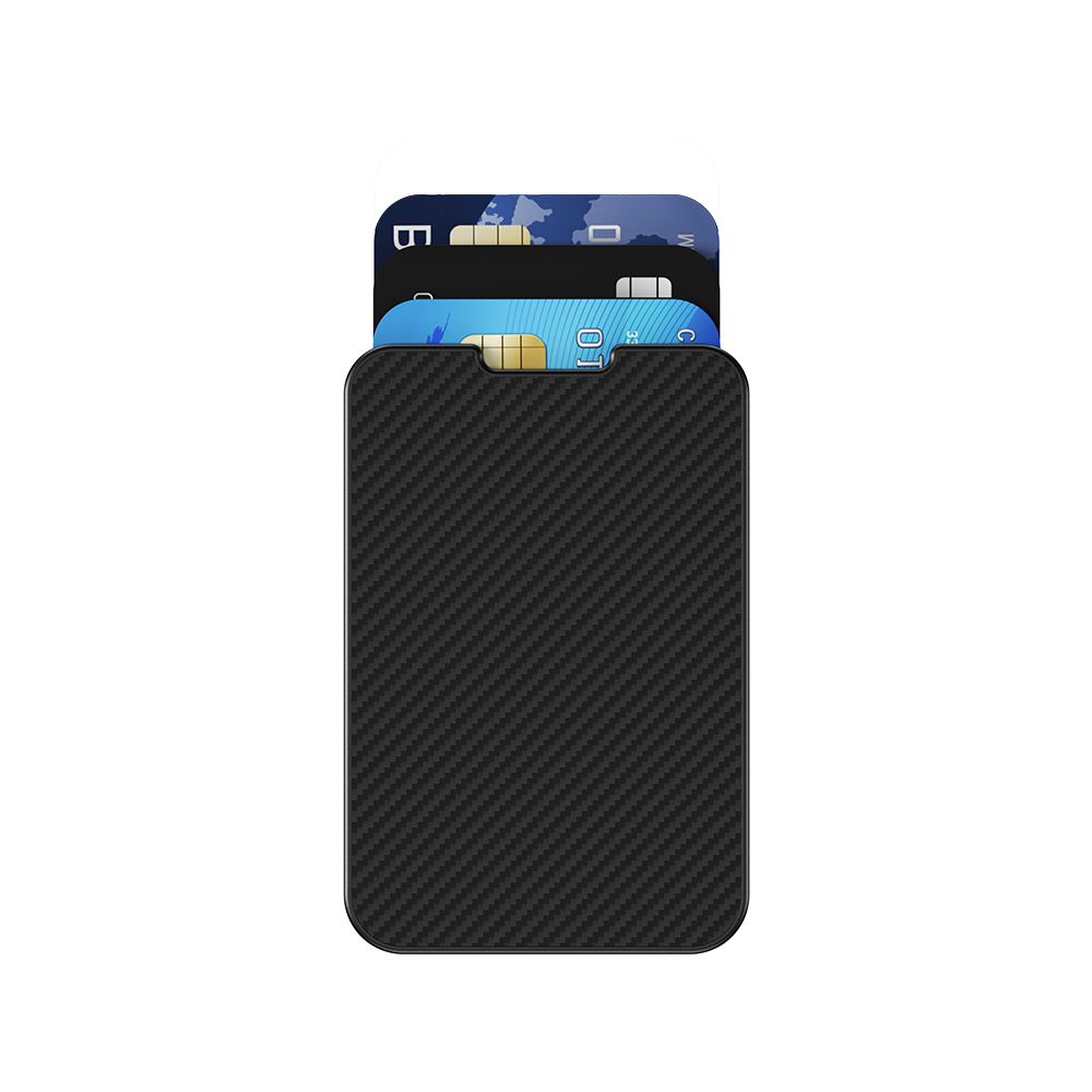 MagSafe Magnetic Phone Wallet with Stand - RFID Blocking Card Holder for iPhone