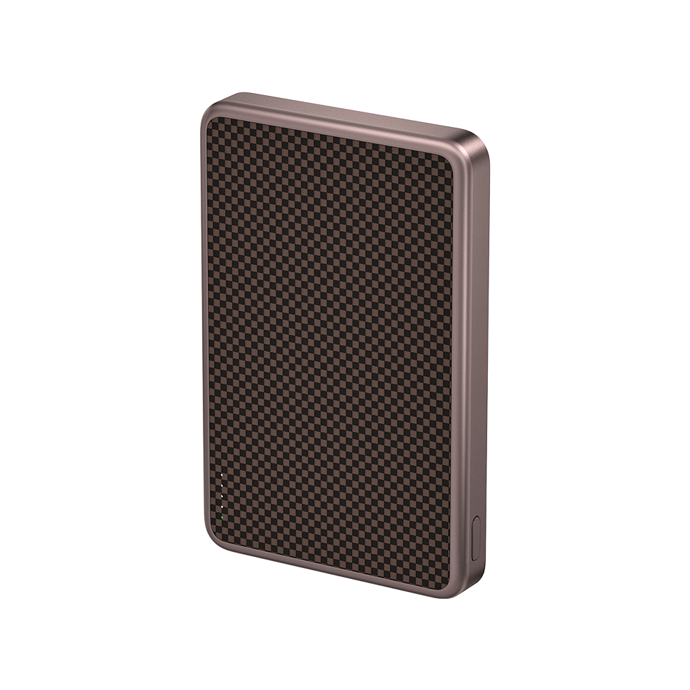 Qi2 Wireless Portable Charger 10000mAh - MagSafe Compatible Power Bank with Magnetic Alignment