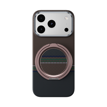 MagSafe Phone Grip and Stand - Aramid Fiber PopSocket with Magnetic Mount