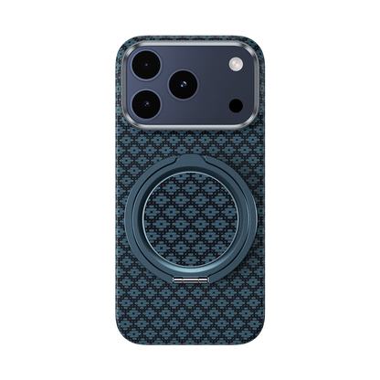 MagSafe Phone Grip and Stand - Aramid Fiber PopSocket with Magnetic Mount