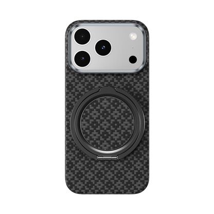 MagSafe Phone Grip and Stand - Aramid Fiber PopSocket with Magnetic Mount