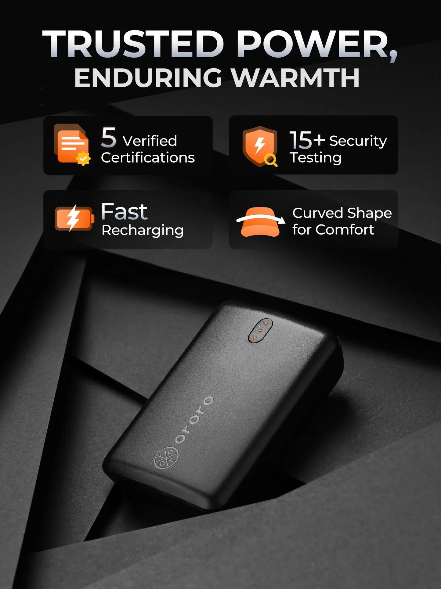 B22A Battery (2000 mAh) - for Heated Gloves 2.0/ Scarf 2.0/ Liner Gloves/Socks 3.0