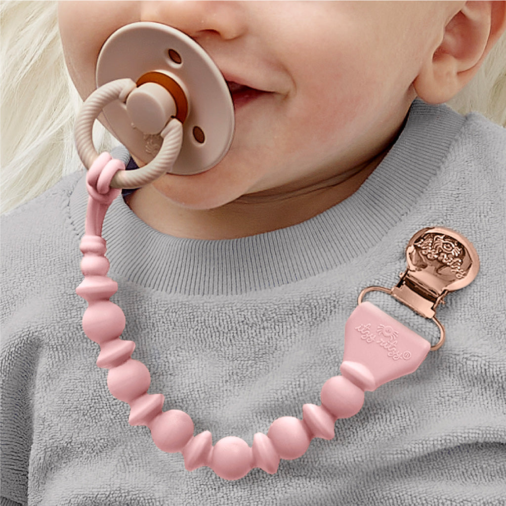Sweetie Strap™ - Clip for Elegant Beaded Pacifier