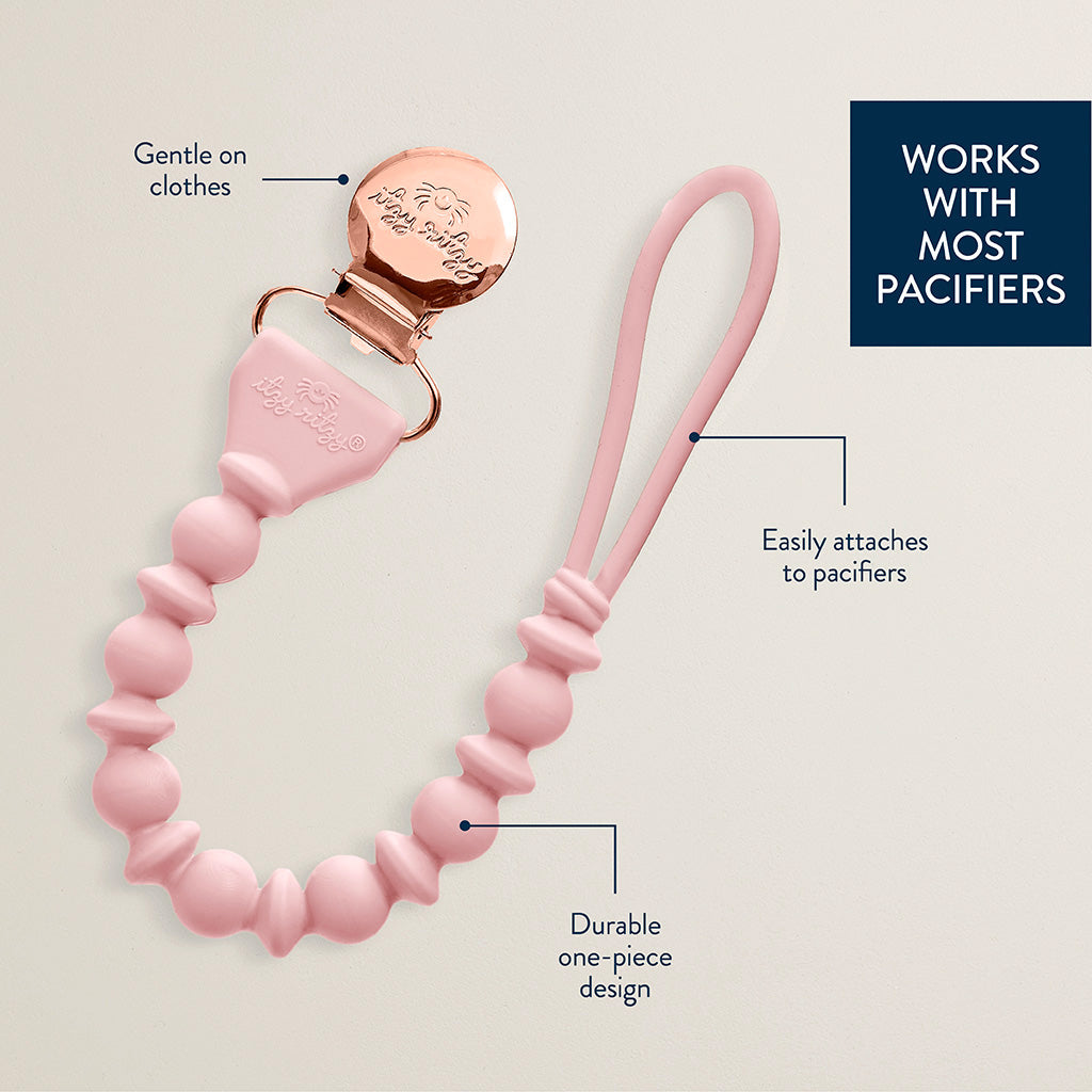 Sweetie Strap™ - Clip for Elegant Beaded Pacifier