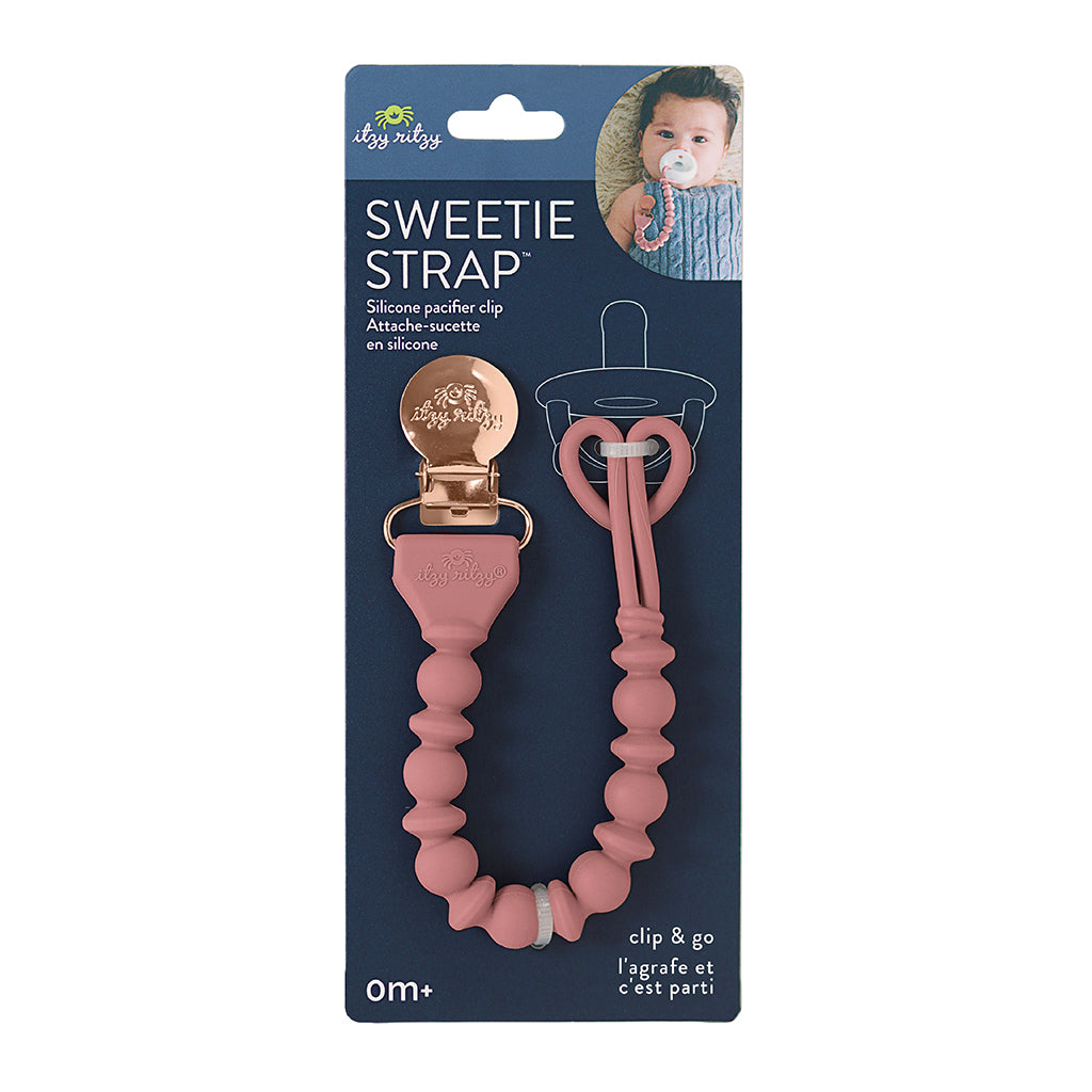 Sweetie Strap™ - Clip for Elegant Beaded Pacifier