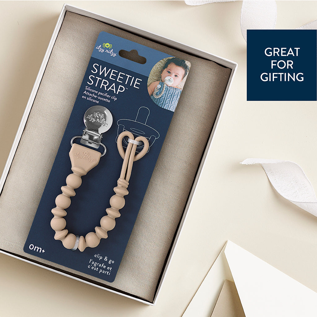 Sweetie Strap™ - Clip for Elegant Beaded Pacifier