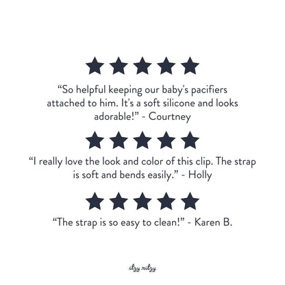 Sweetie Strap™ - Clip for Elegant Beaded Pacifier