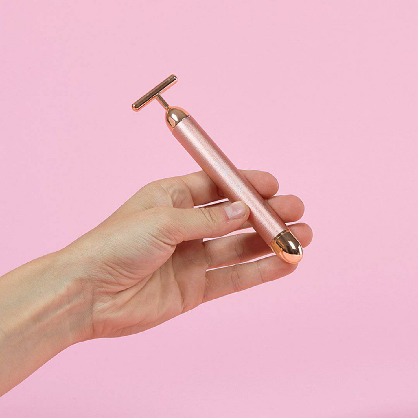 Beauty Lifter Vibrierender T-Bar für strahlende Haut und makelloses Aussehen