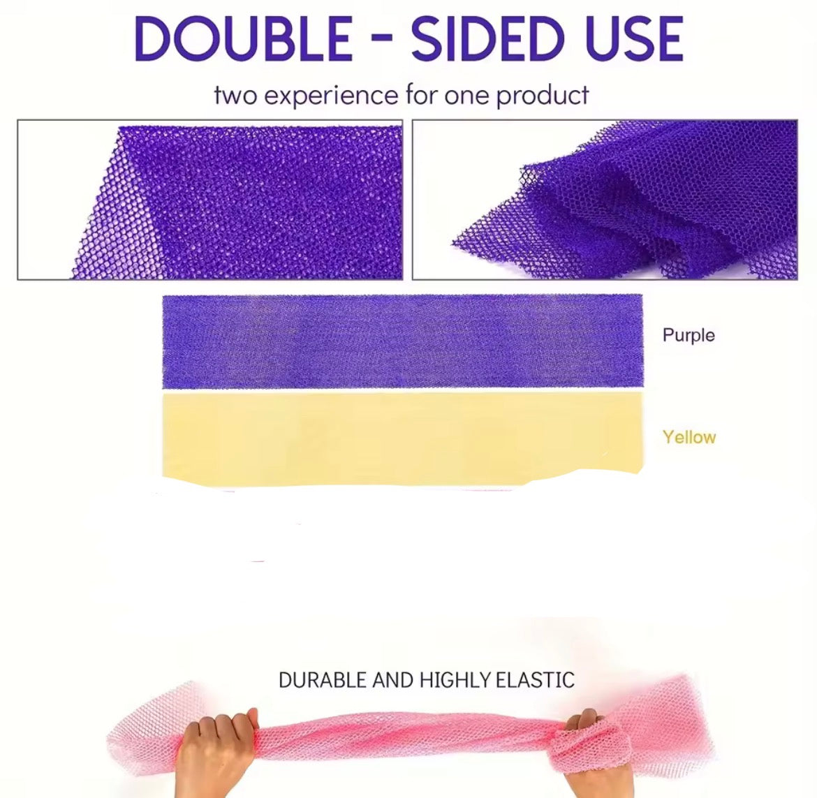 African Net Sponge – BUY 1 GET 1 FREE (2-Pack) Only $14.99 Limited Time