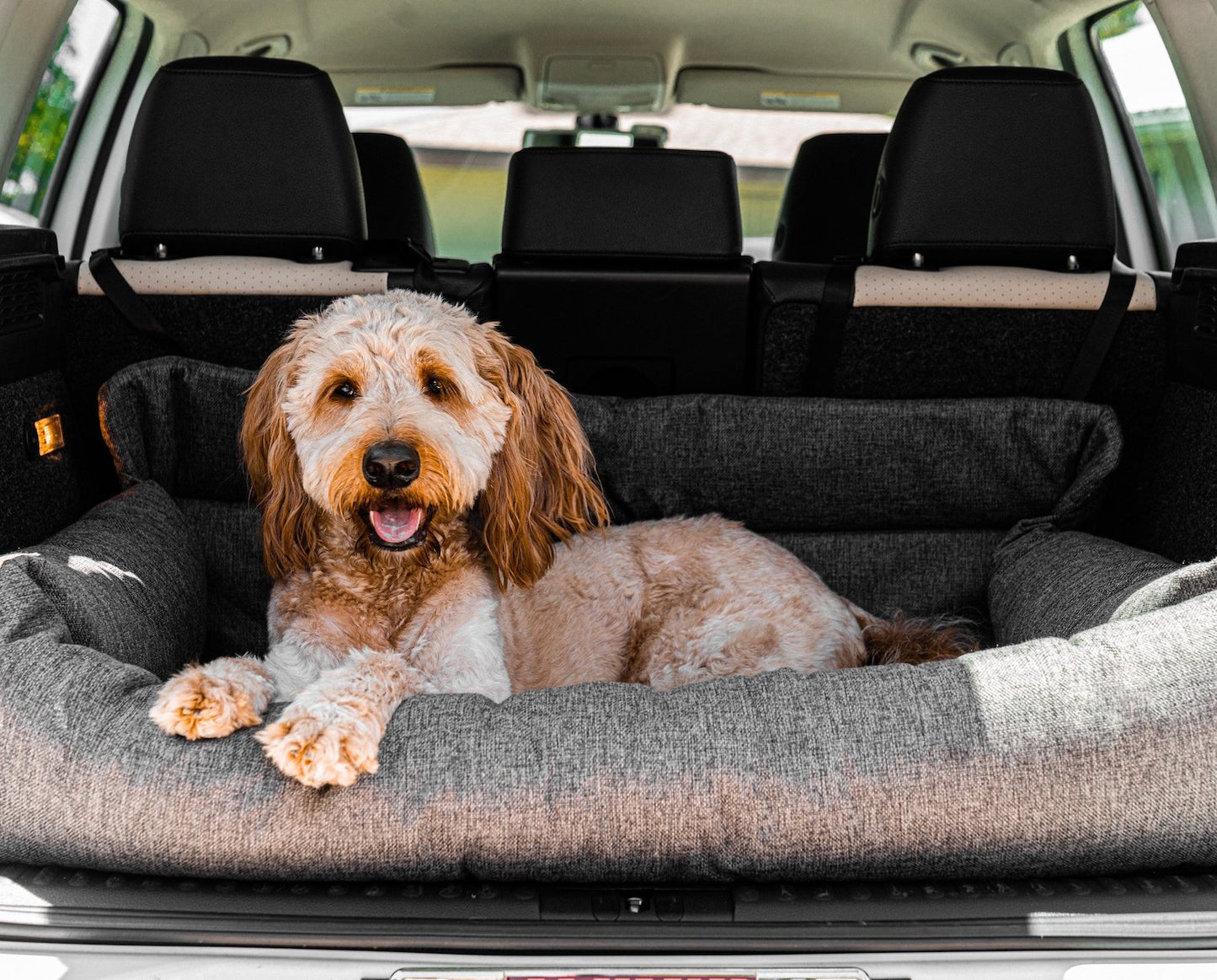 PupProtector™ Orthopedic Memory Foam Dog Car Bed for Ultimate Comfort and Support