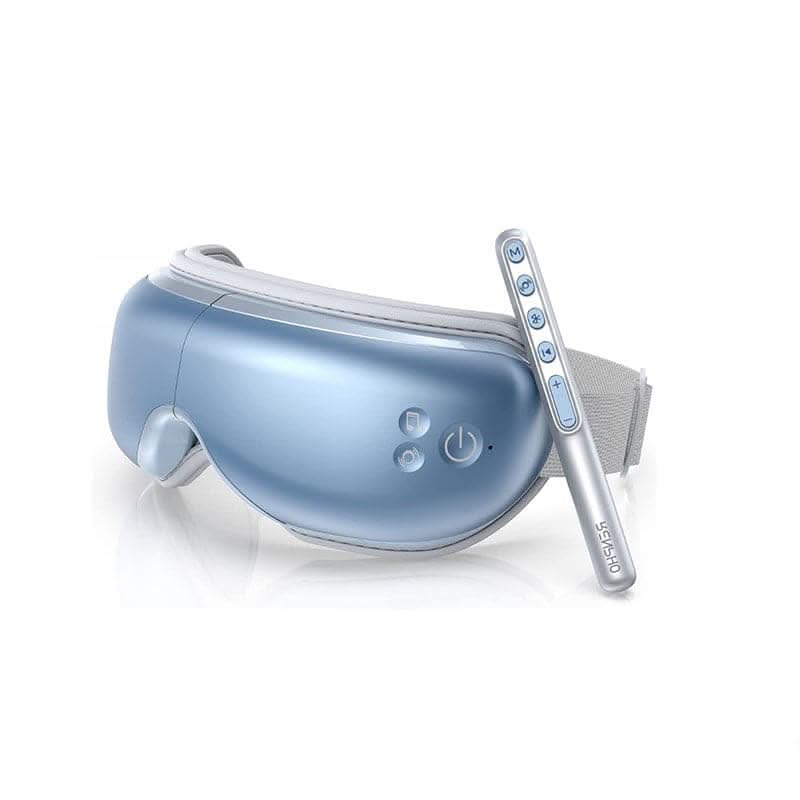 Eyeris 1 Eye Massager - Elegantes Metallblau für entspannte Augen