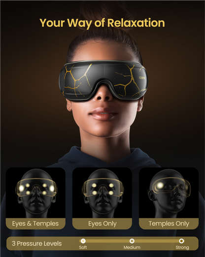 Eyeris 3 Kintsugi Eye Massager — Revitalize and Refresh Your Eyes