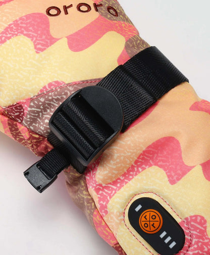 Kyoto Women's Colorprint Heated Lightweight Gloves