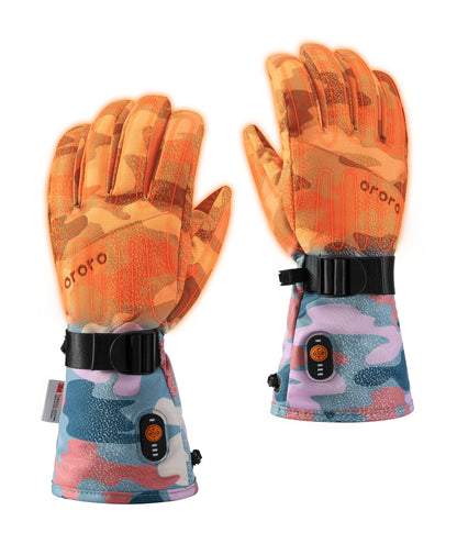 Kyoto Women's Colorprint Heated Lightweight Gloves