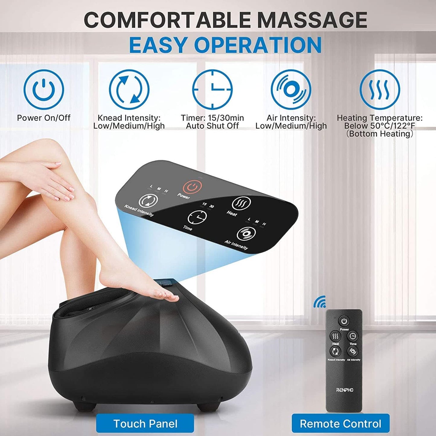 Shiatsu Foot Massager Plus - Relaxing and Therapeutic Foot Spa Gerät