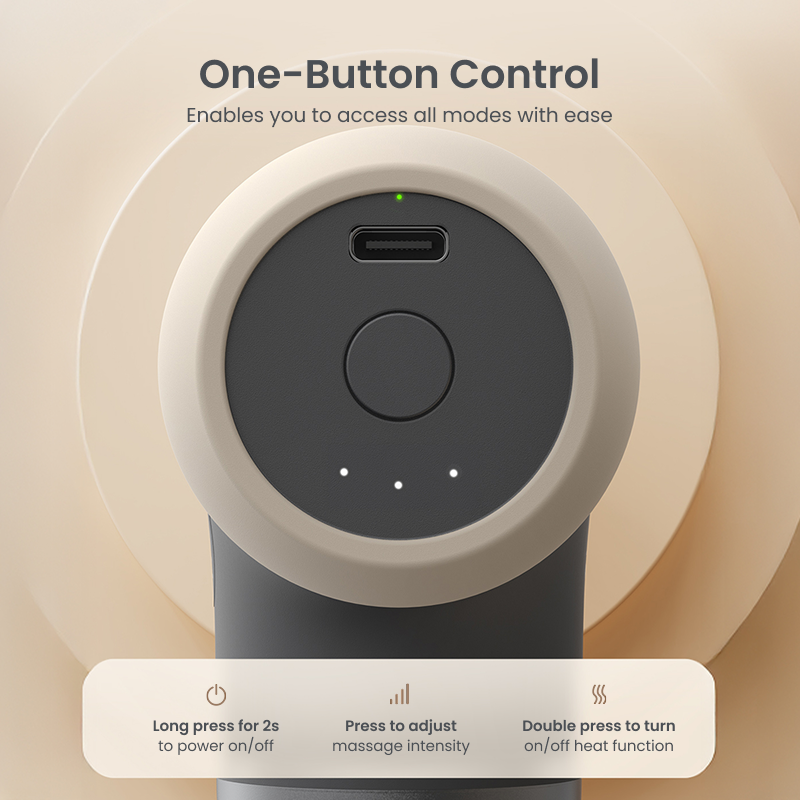 Gelé de masaje térmico compacto para alivio muscular