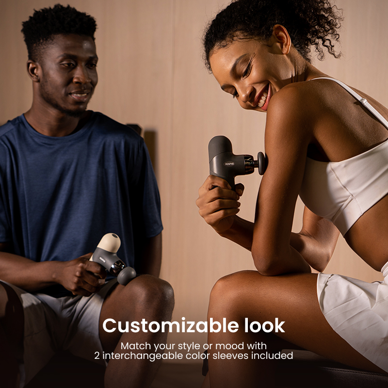 Gelé de masaje térmico compacto para alivio muscular