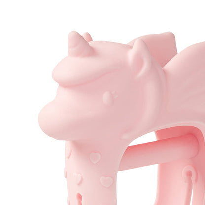 Bitzy Grip™ Hand-Activated Teether for Soothing and Gentle Relief